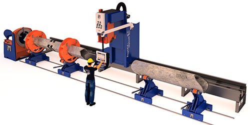 Cat B Box Section Cutting Machinery